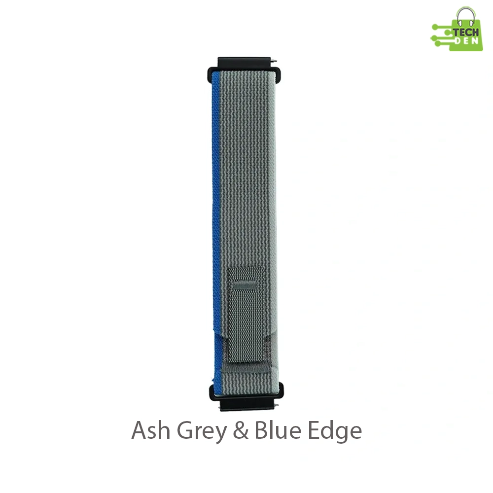 Two-Tone Edge Premium Soft Fabric Strap for Smart Watch